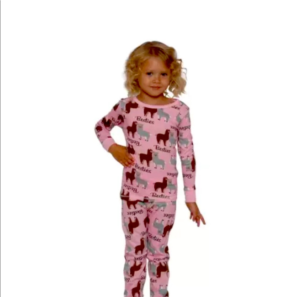 Cozy Couture 6 Piece Pajama Set Size 4